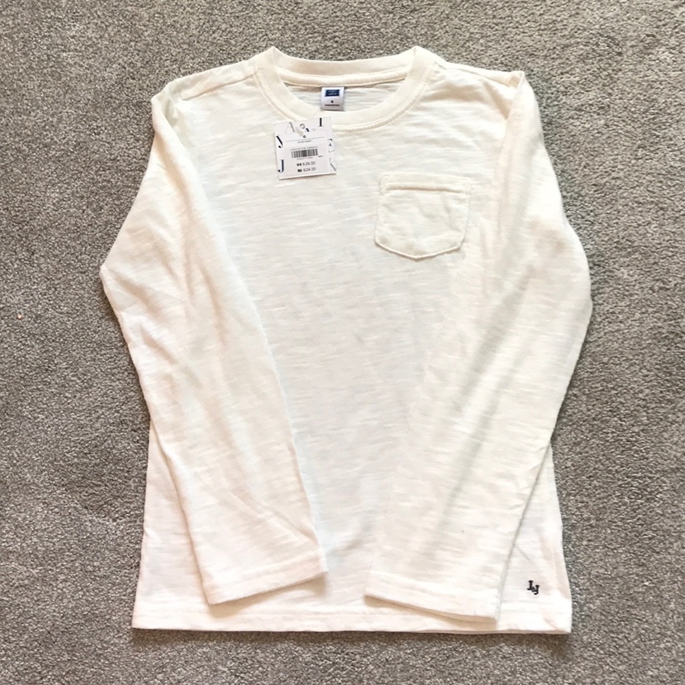 NWT Janie & Jack long sleeve T-shirt size 6
